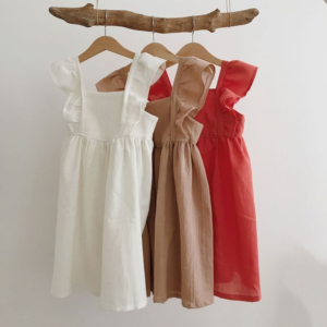 How to design a linen kid's dress?