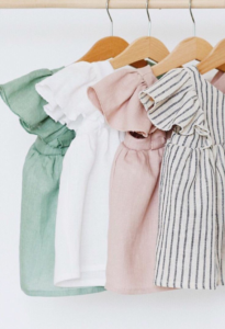 Popular designs for children's dress