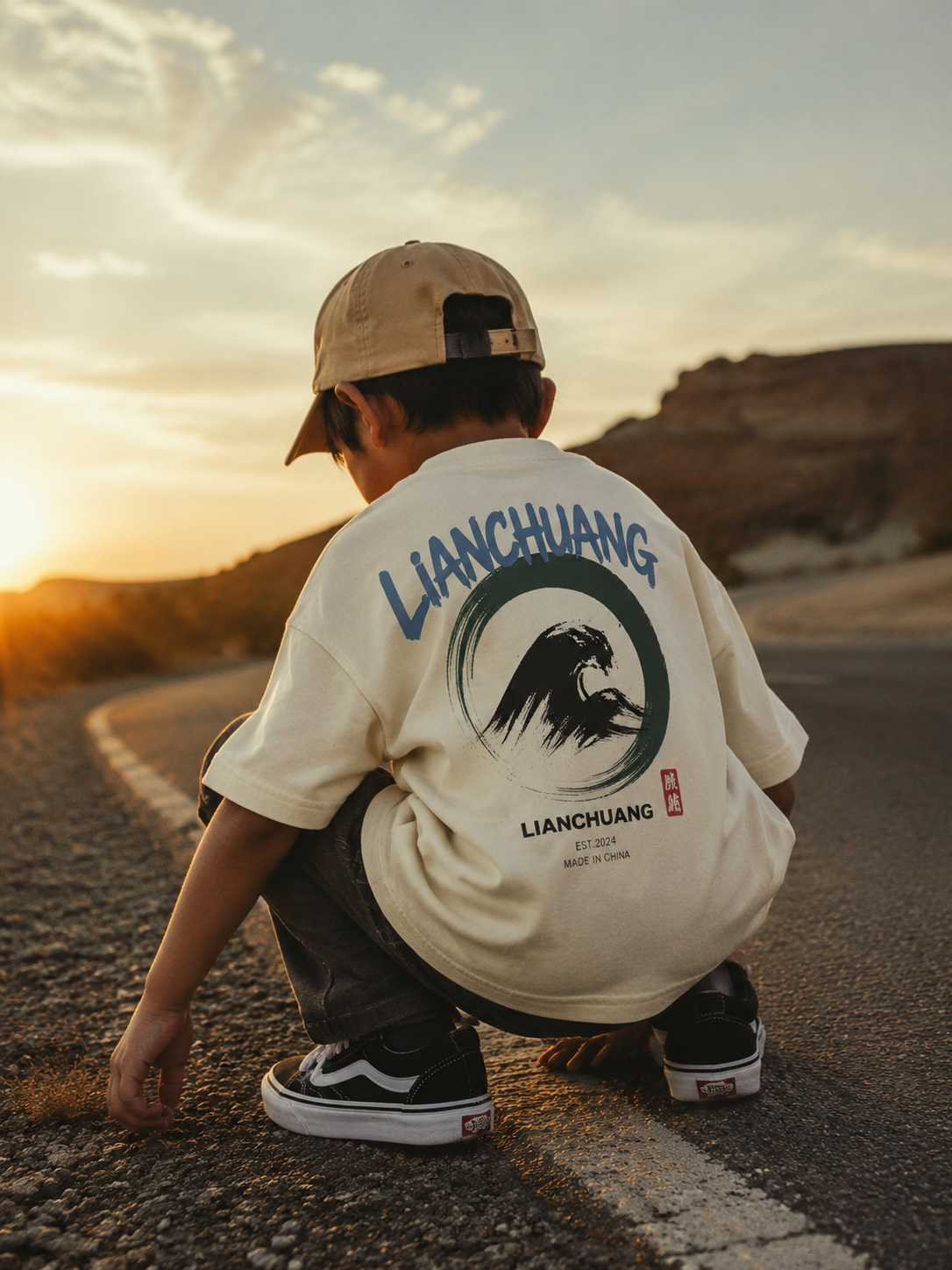 Organic graphic tees for kids
