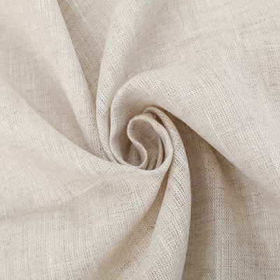 Linen blend fabric texture