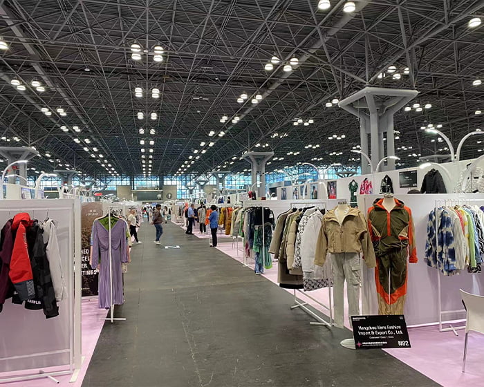 Kids Wear Factory trade show booth