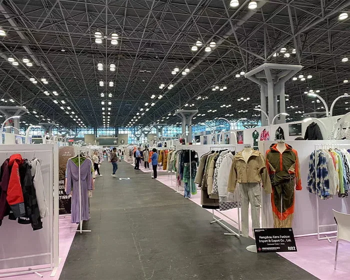 Kids Wear Factory trade show booth