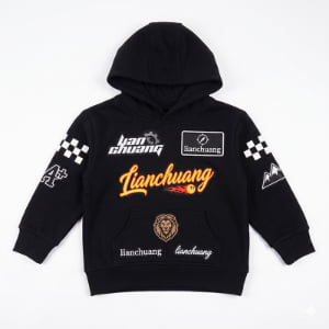 Bamboo cotton kids hoodie fleece children’s hoodies Custom Kids Streetwear Hoodie sustaianble children’s clothing