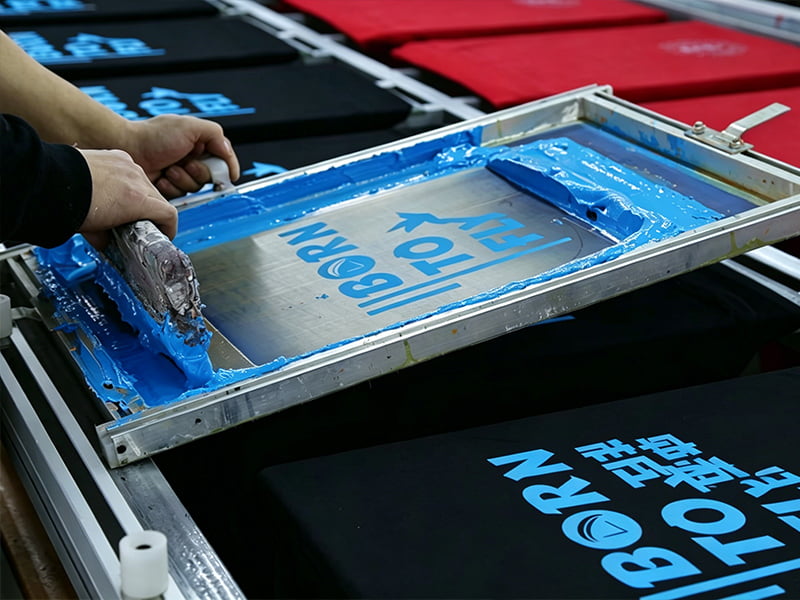 Screen Printing on kids T-shirts