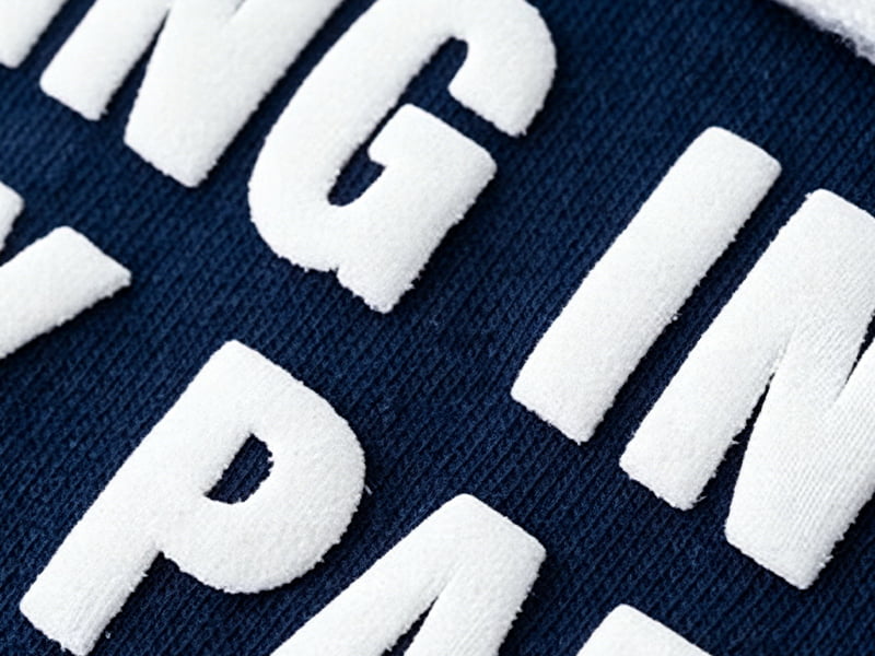 Puff Printing effect on children's clothing