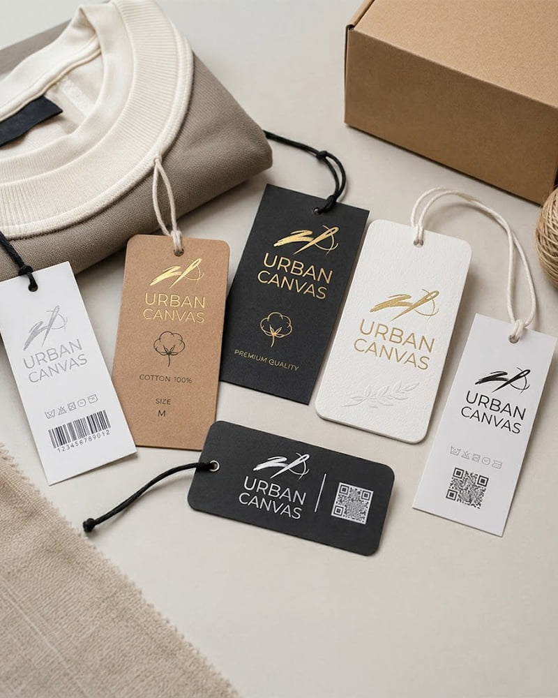 Custom hangtags for children's clothing