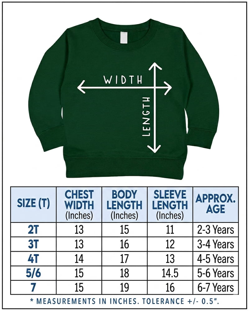 Sizing systems and tags for children's apparel