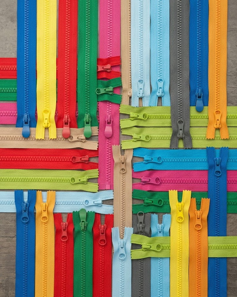 Custom zippers for children's outerwear