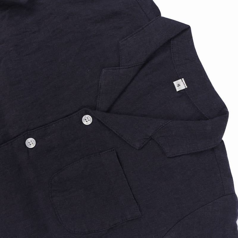 Custom Linen Plain 175gsm Kids Solid Color Short Sleeve Shirt – Breathable Casual Top