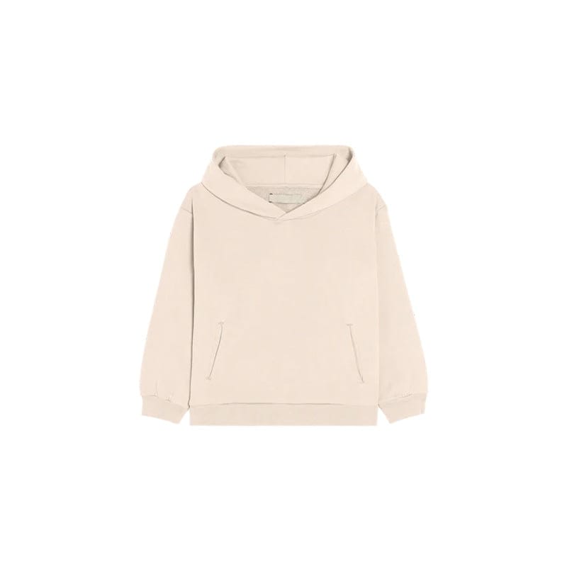 Organic Cotton French Terry Kids Hoodie Custom children sweatshirt eco friendly hoodie for kids clothing