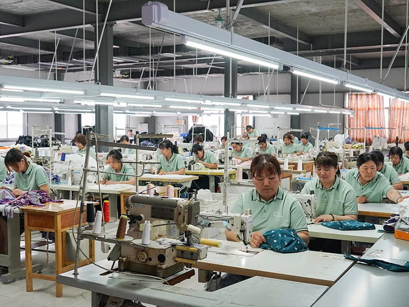 Sewing production line