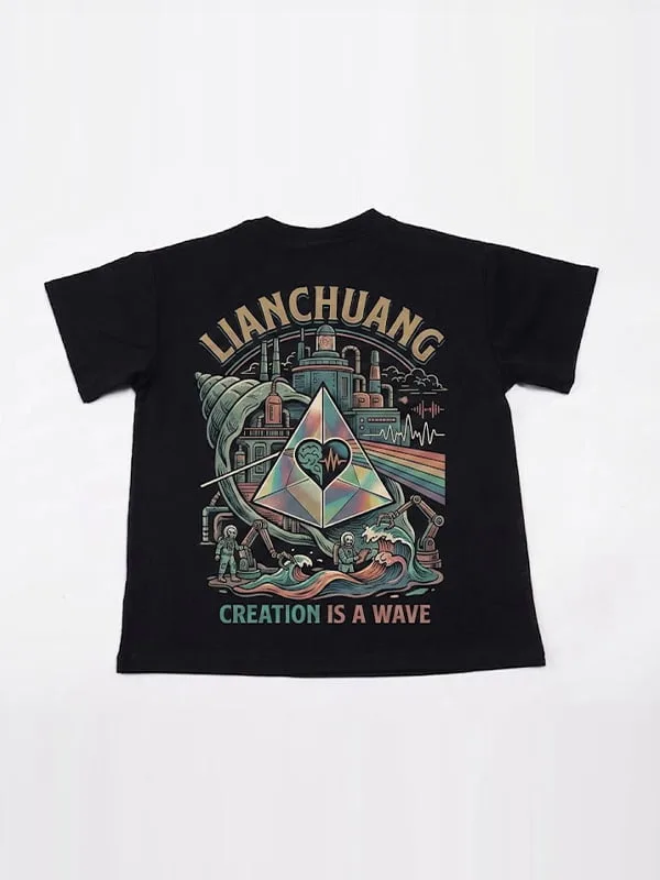 Organic graphic tees for kids