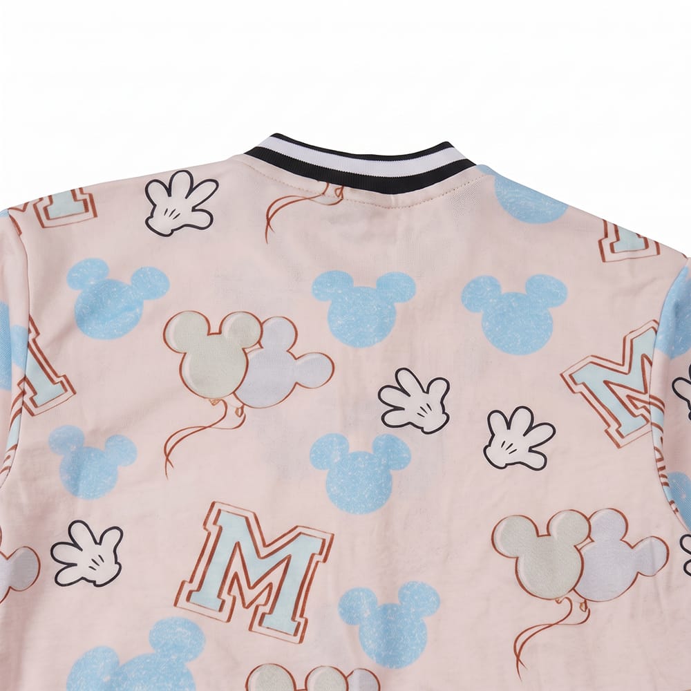 Organic Bamboo Cotton Terry Kids Bomber Jacket Sustainable kids jacket Custom Printed Casual Outerwear Kids Clothing