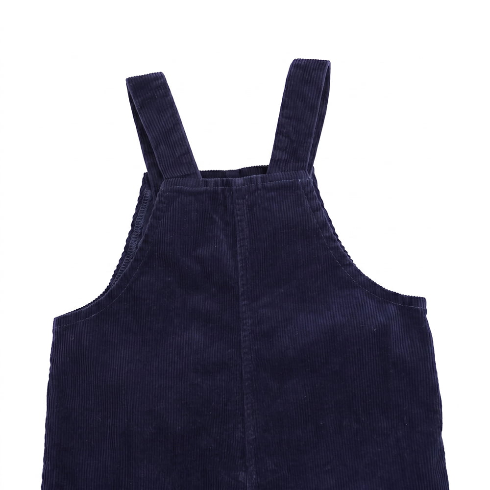 Custom Organic Cotton Corduroy Kids Overall – Vintage Style Dungarees