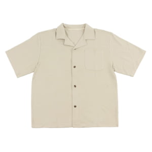 Custom Bamboo Cotton Terry 280gsm Kids Solid Color Short Sleeve Shirt – Breathable Casual Top