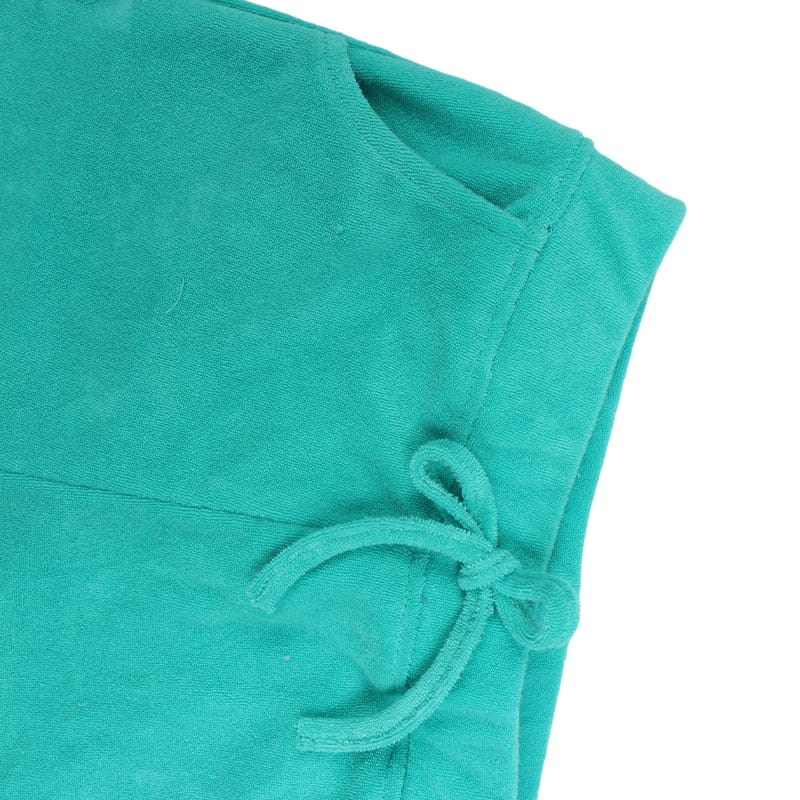 Custom Organic Cotton Spandex French Terry 300gsm Kids Short Sleeve & Shorts Set