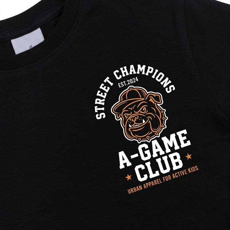 Custom Bamboo Cotton Jersey Kids T-Shirt Personalized Printing OEM