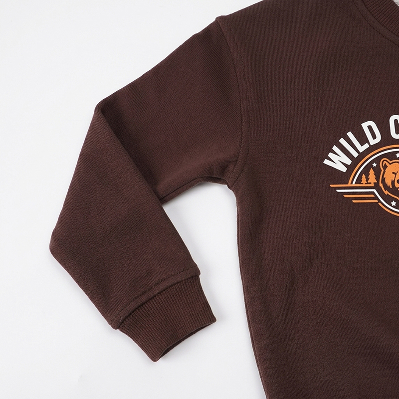 Custom Organic Cotton Kids Sweatshirt Private Label OEM Manufacturer